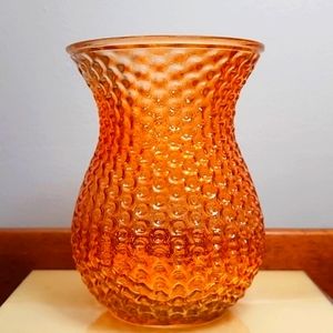 Tangerine MCM Vase